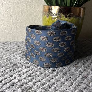 Oscar de la renta 💫neck tie💫blue /grey